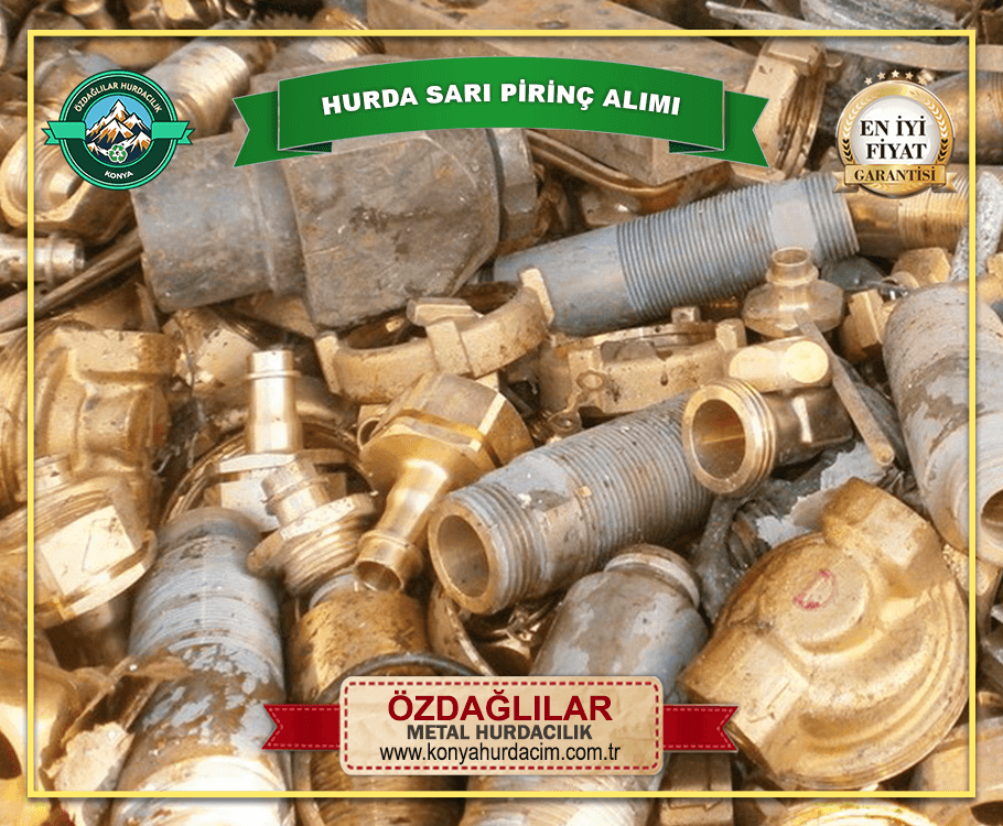 Konya Hurda Sarı Pirinç Fiyatları